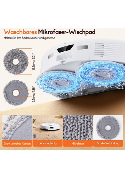 Roborock Qrevo Curv Robot Süpürge Aksesuarları, Yedek Parçalar Toz Torbaları, Paspas Pedleri, Ana Fırça, Yan Fırçalar (Yurt Dışından) modelleri