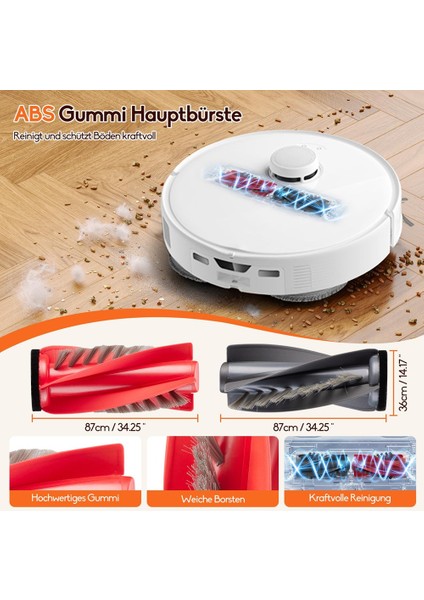 Roborock Qrevo Curv Robot Süpürge Aksesuarları, Yedek Parçalar Toz Torbaları, Paspas Pedleri, Ana Fırça, Yan Fırçalar (Yurt Dışından) fırsatları