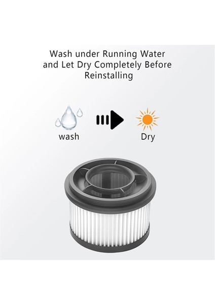 Dreame T10 T20 T20PRO T30 T30NEO Elektrikli Süpürge Yıkanabilir Yedek Filtre Aksesuarları Için Uyumlu Filtre (Yurt Dışından) fırsatları