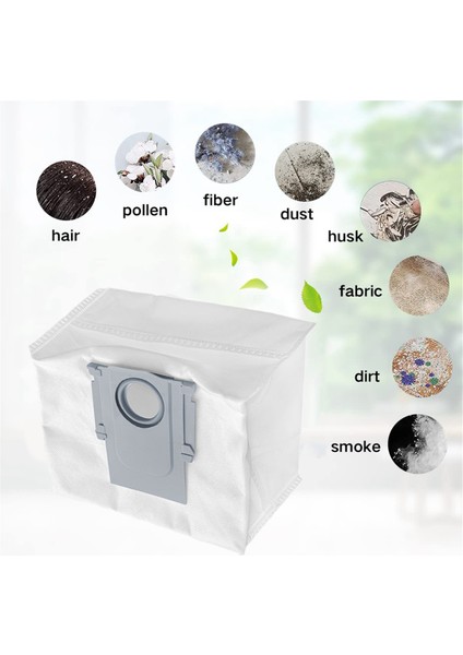 Roborock Q8 Max, Q8 Max+, Q5 Pro, Q5 Pro+ Robot Süpürge Aksesuarları Için 15 Adet Toz Torbası (Yurt Dışından) modelleri