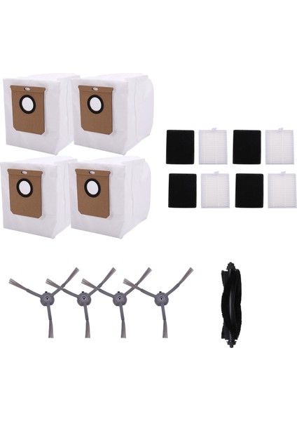 Eufy Clean L50 / L50 Ses / L60 / L60 Robot Süpürge Aksesuarları Parçası Için Silindir Yan Fırça Hepa Filtre Toz Torbası (Yurt Dışından) fiyatları