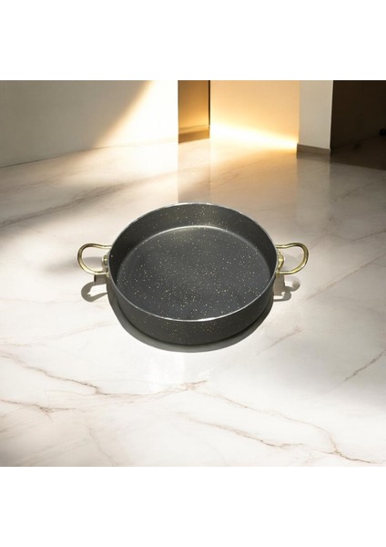 18 cm Çift Kulp Granit Tava
