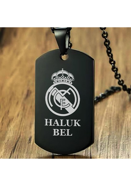 Kişiye Özel Isimli Paslanmaz Künye Çelik Kolye Künye Takım Baskılı