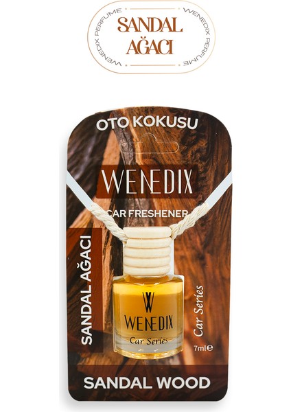 Sandal Oto Parfüm Araç Kokusu 7 Ml.