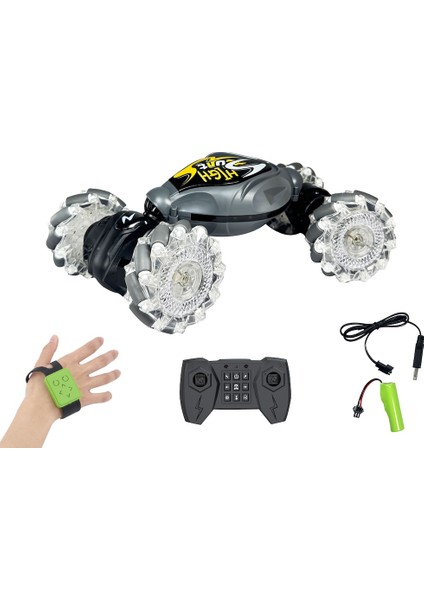 Uzaktan Kumandalı Full Fonksiyon Bilekten Kontrol Şarjlı 2.4g Stunt Araba