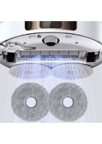 Bot X10 X20 Robot Süpürge Yedek Aksesuarları Için Mop Standı+Mop Bezi (Yurt Dışından)