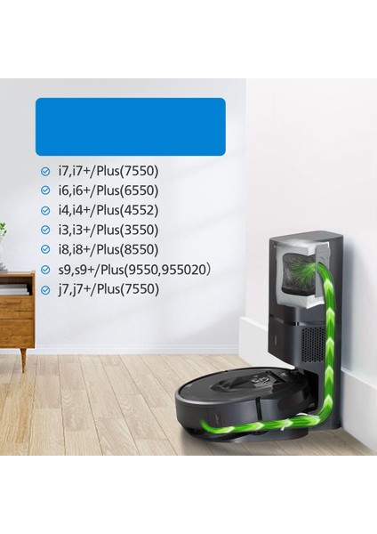I & S & J Serisi I7 I7+ I3 I3+ I4 I4+ I6 I6+ I8 I8+ J7 J7+/plus E5 E6 E7 S9 Elektrikli Süpürge Için Toz Torbası (Yurt Dışından)