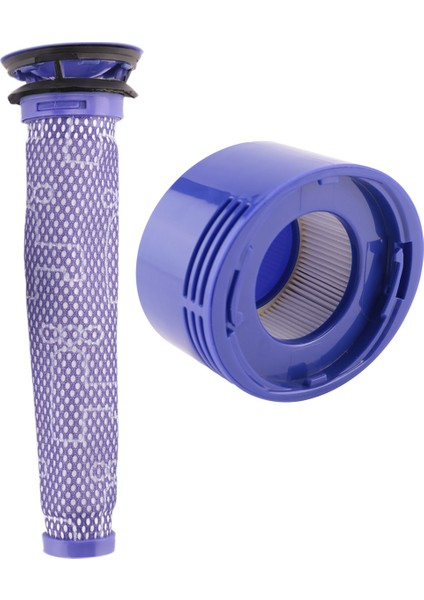 V7, V8 Kablosuz Elektrikli Süpürge Için Ön Filtre + Hepa Son Filtre Kiti, Yedek Ön Filtre ve Son Filtre (Yurt Dışından)