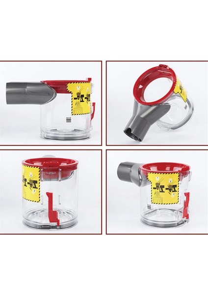V7 V8 Elektrikli Süpürge Toz Kovası Kutusu Çöp Motoru Ana Toplama Siklon Parçası 967699-01 (Yurt Dışından)