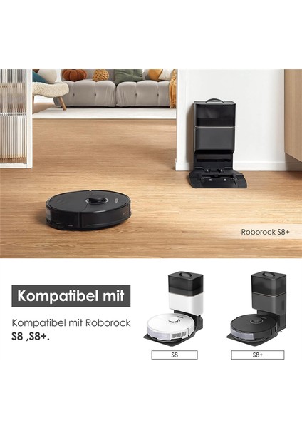 S8 Pro Ultra Için Aksesuar Seti, Yedek Parça Robot Süpürge Değişimi (Yurt Dışından)