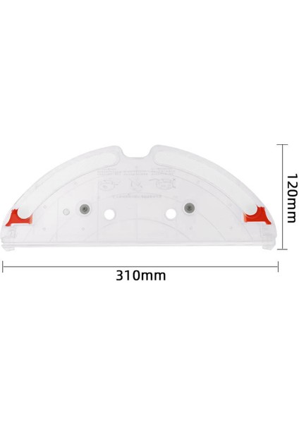 2x Su Tankı ve Paspas Braketi Tepsisi S5 Max Aksesuarları S50 S55 S6 Maxv Için Yedek Parçalar (Yurt Dışından)