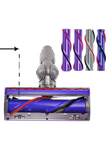 V8 Elektrikli Süpürge Için Fırça Silindiri, Yedek Rulo Çubuğu, Parça 967485-01 ile Karşılaştırıldığında (Yurt Dışından)