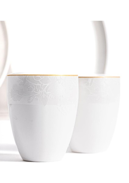 Rosa Pink Leaf 6 Kişilik 29 Parça Yemek Takımı PA2066 fırsatları