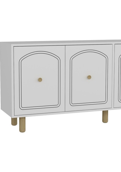 HAZALCT(K x 180) Bohem Konsol Beyaz-Beyaz fırsatları