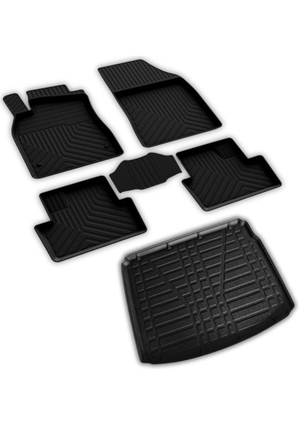 Renault Megane 3 Sport Tourer Ferrous 4d Paspas ve 3D Bagaj Havuzu 2010 2016