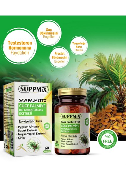 Saw Palmetto Complex 60 Kapsül