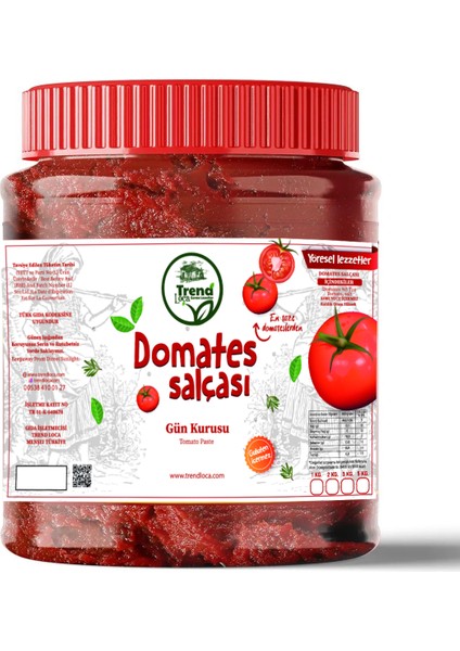 Domates Salçası - Gaziantep 2 kg
