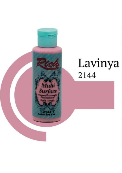 Rich Multi Surface 2144 Lavinya Akrilik Boya 120 cc