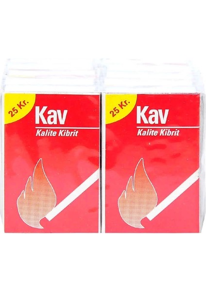 Kibrit 10 Paket (Ortalama 40 Çöp x 10 Paket)