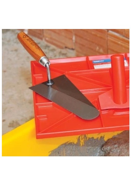 Dekor 062 Ahşap Saplı Sıvacı Malası 22 cm