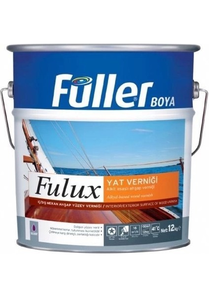 Füller Fulux Yat Verniği 2,5 Litre Şeffaf