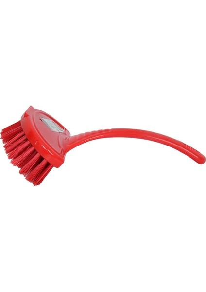 Plastik Saplı Lavabo ve Küvet Fırçası Karışık Renk 11 cm