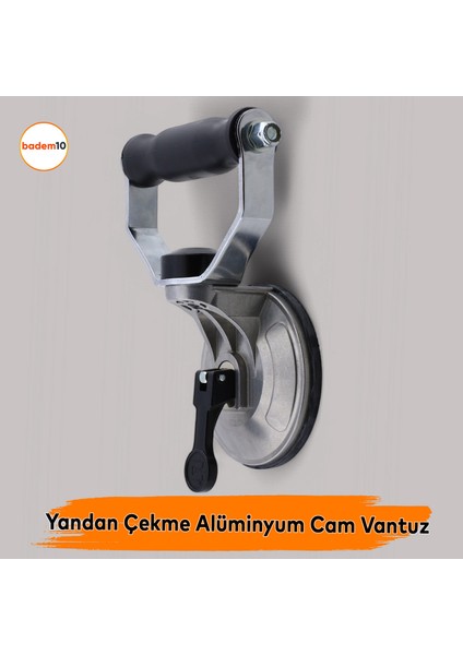 Vantuz Cam Vantuzu Vantusu Vakumlu Cam Fayans Ahşap Tutucu Taşıma Araba Kaporta Göcük Yandan Çektirme Tekli
