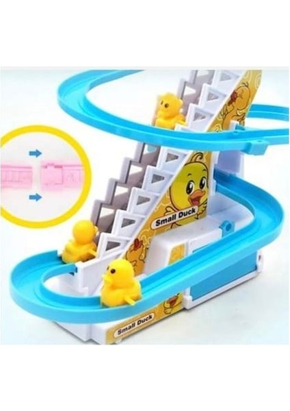 Small Duck Oyuncak,ışıklı Sesli Kaykay Ördek