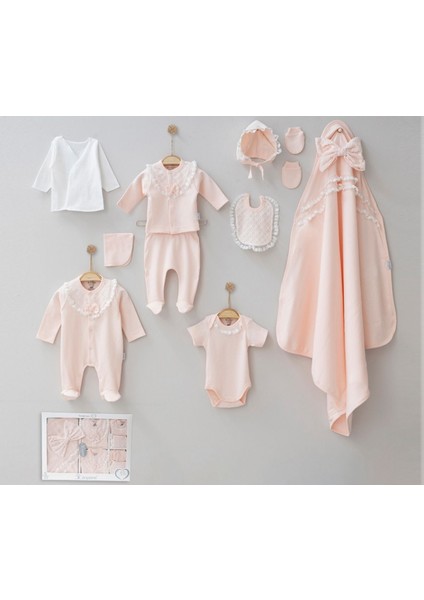 Kız 0-3 Ay Dantelli 10'lu Set