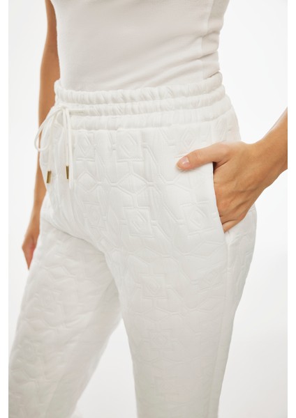 Kalias Ekru Renk Kadın Eşofman Pantolon modelleri