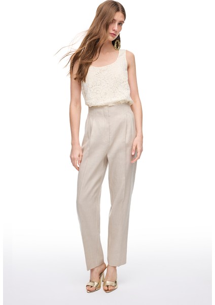 Taş Gemas Regular Fit Yüksek Bel Pantolon modelleri