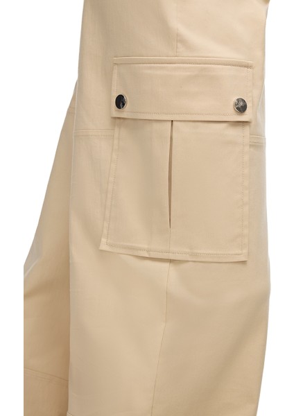 Açık Devetüyü Ginas Regular Fit Düşük Bel Pantolon fırsatları