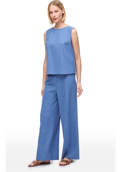 Mavi Torp Regular Fit Yüksek Bel Pantolon fiyatları