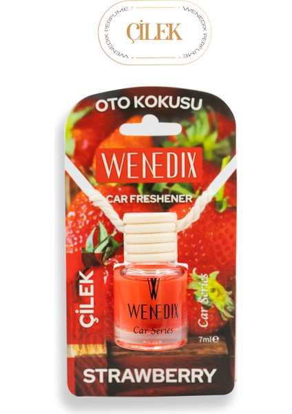 Çilek Oto Parfüm Araç Kokusu 7 Ml.