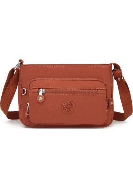 Krinkıl Kumaş Kadın Postacı Çantası Smart Bags 3270