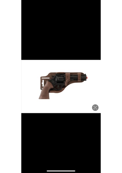 Oyuncak Baretta Silah Kovboy Tabancası 6 (Altı) Patlar Kapsül Mantar Polis Tabanca Full Demir Vip Özel Yapım Ağır Metal 23CM
