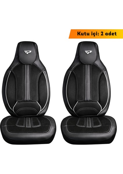 Panda Smart Araçlarla Uyumlu Lakos Kumaş Ortopedik Destekli Oto Koltuk Kılıfı- Ön Iki fiyatları