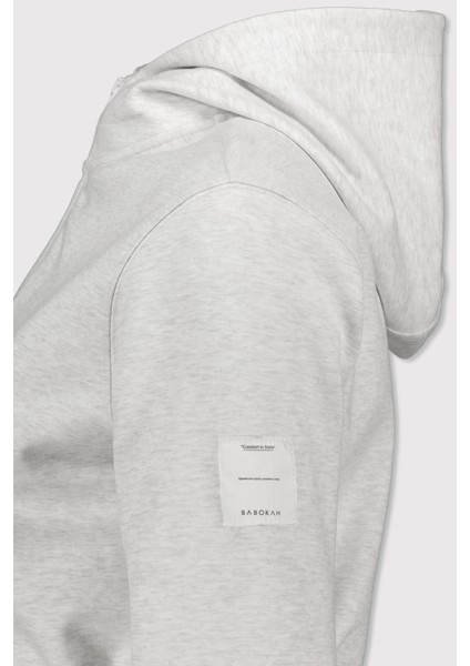 Fermuarlı Crop Teknik Sweatshirt