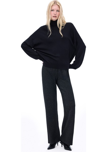 Anderas Regular Fit Uzun Boy Siyah Pantolon fiyatları