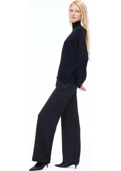 Anderas Regular Fit Uzun Boy Siyah Pantolon modelleri