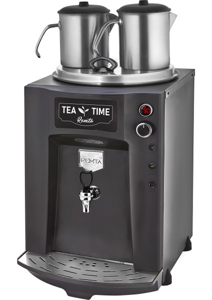 2 Demlikli 23 Lt Premium Jumbo Çay Makinesi Siyah - DE11P