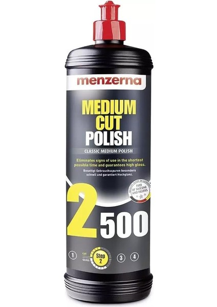 Green 400 Medium Cut 2500 Super Finish 3800 Set 3 x 1 Litre