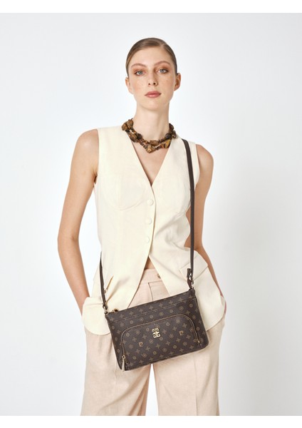 Kahverengi Omuz Çantası 05PO25Y1881-MN Kh