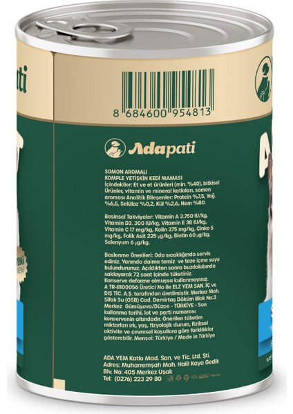 Somon Eti Aromalı Komple Yetişkin Kedi Maması 400 gr modelleri