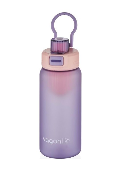 Pipetsiz Süzekli 700 ml Suluk Vagon Plastic Bottle Purple