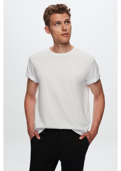 Ds Damat Comfort Beyaz/siyah/haki 3'lü Bol Kesim %100 Pamuk T-Shirt fiyatları