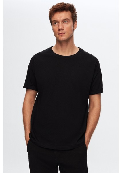 Ds Damat Comfort Beyaz/siyah/haki 3'lü Bol Kesim %100 Pamuk T-Shirt modelleri