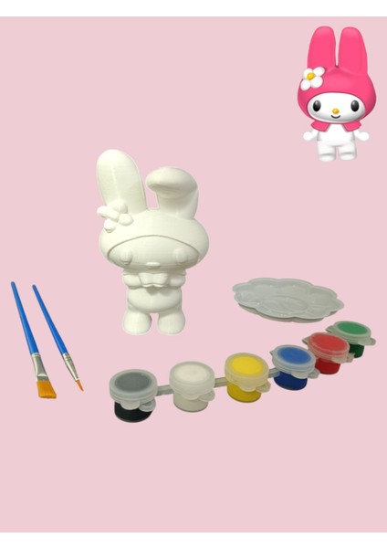 Melody 3D Figür Boyama Seti