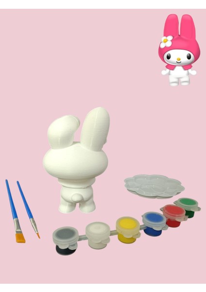 Melody 3D Figür Boyama Seti
