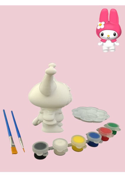 Melody 3D Figür Boyama Seti